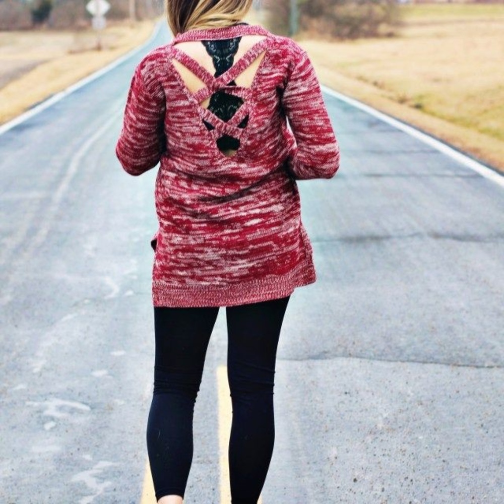 Cora Back Detail Pullover